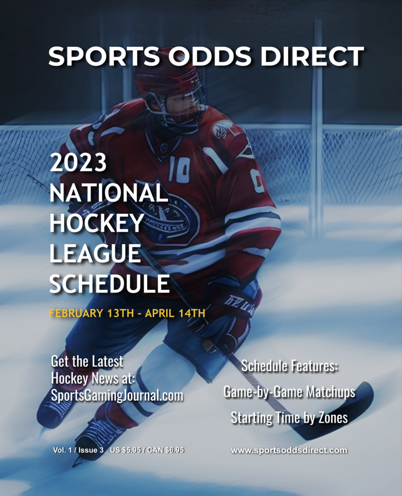 2023 National Hockey League Schedule, Book 3 (Digital Edition) Sports